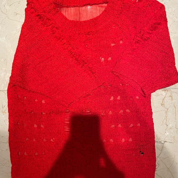 Bebe short sleeves sweater (see through at the back) - Picture 3 of 4